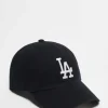 Caps & Hats*47 Brand 47 Clean Up Mlb La Dodgers Unisex Baseball Cap In Black