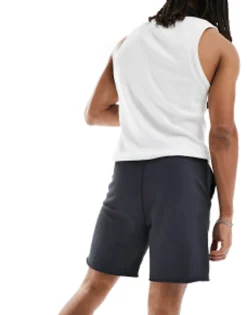 Shorts*4505 Longline 10 Inch Sweat Shorts Washed Charcoal