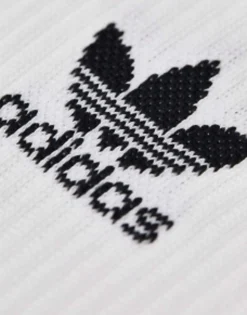 Socks & Tights*adidas Originals 3 Pack Mid Cut Socks In White