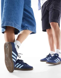 Sportswear*adidas Originals Handball Spezial Gum Sole Trainers In Navy