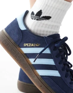Sportswear*adidas Originals Handball Spezial Gum Sole Trainers In Navy