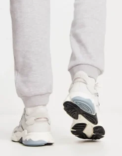 Sportswear*adidas Originals Ozweego Trainers In And Blue Off White