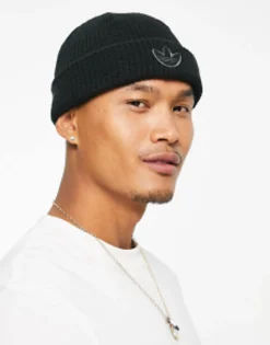 Hats*adidas Originals Premium Beanie In Black