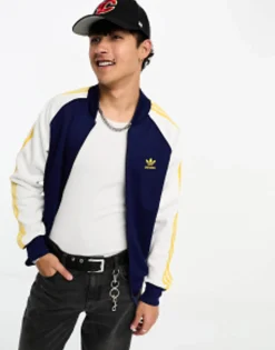 Tracksuits*adidas Originals Superstar Trackjacket In Navy And White Dark Blue
