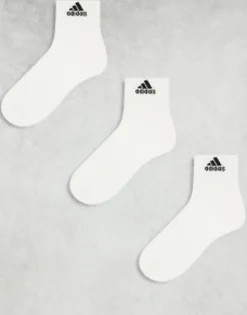 Socks & Tights*adidas performance Adidas Sportswear 3 Pack Ankle Socks In White