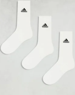 Socks*adidas performance Adidas Sportswear 3 Pack Crew Socks In White