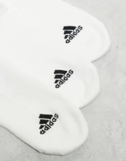 Socks*adidas performance Adidas Sportswear 3 Pack Trainer Socks In White