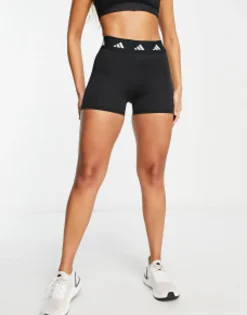 Shorts*adidas performance Adidas Training Techfit Legging Shorts In Black