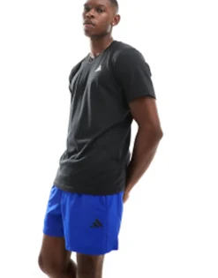 Shorts*adidas performance Adidas Training Train Essentials 7 Inch Woven Shorts In Blue Mid Blue