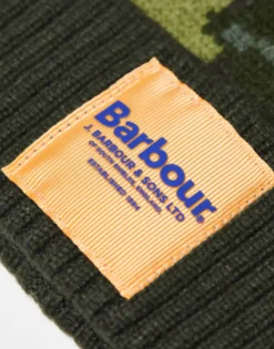 Beanies*Barbour X Exclusive Unisex Patch Logo Beanie In Camo