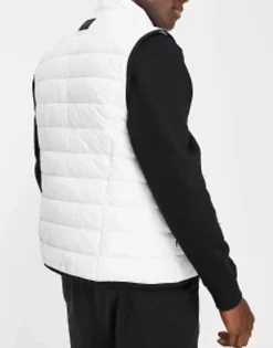Sportswear*BOSS Green Boss Athleisure Thor Quilted Gilet In White