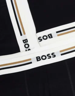 Underwear*BOSS Bodywear Revive 3 Pack Trunks In Black