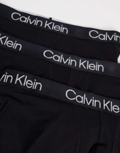 Gifts*Calvin Klein 3 Pack Boxer Brief In Black