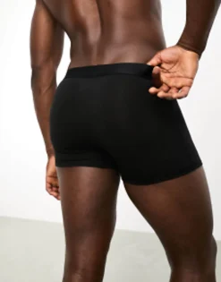Underwear*Calvin Klein Future Shift Trunk In Black With Green Logo Waistband Black/Green