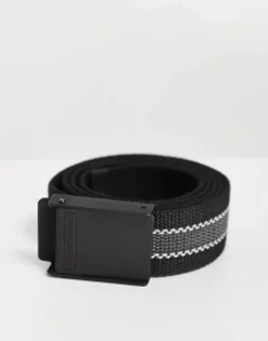 Beanies*Calvin Klein Golf Cut To Size Webbing Belt In Black
