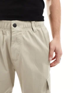 Trousers & Chinos*Calvin Klein Jeans Essential Regular Cargo Pants In Taupe Plaza Taupe