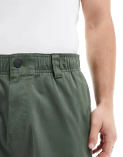 Trousers & Chinos*Calvin Klein Jeans Essential Regular Cargo Pants In Dark Green Thyme