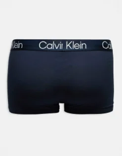 Underwear*Calvin Klein 3-Pack Trunks In Navy, Grey And Khaki Navy/Grey/Khaki