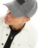 Caps & Hats*Calvin Klein Wool Cap In Charcoal Medium Charcoal