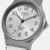 Watches*Casio Mq24S Skeleton Series Silicone Watch In Black