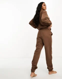 Tracksuits & Joggers*Chelsea Peers Mix&Match Joggers In Brown Chocolate Brown