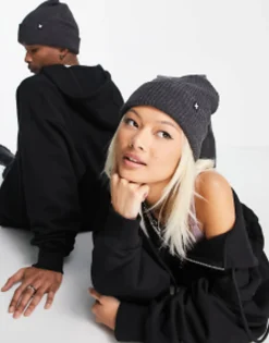 Beanies*Collusion Unisex Beanie In Charcoal