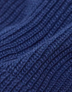 Beanies*Collusion Unisex Beanie In Navy Blue Mid Blue