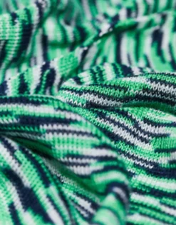 Scarves*Collusion Unisex Skinny Scarf In Green Tie Dye Mid Green