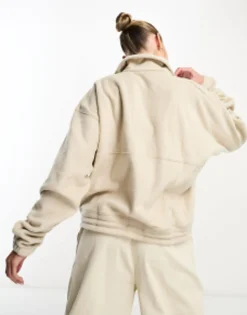 Sportswear*Columbia Brushy Bay Half Zip Fleece In Biege Exclusive At Asos Ancient Fossil