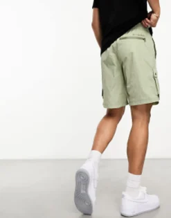 Shorts*Columbia Doverwood Crinkle Utility Shorts In Khaki
