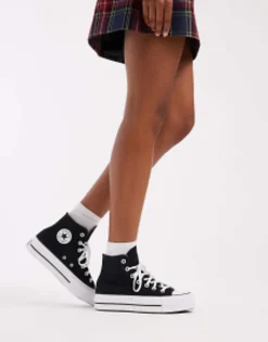 Sportswear*Converse Chuck Taylor All Star Lift Platform Hi Trainers In Black