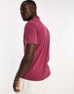 Polo Shirts*DESIGN 2 Pack Jersey Shirts In Ecru And Maroon Maroon/Crm