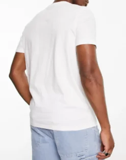 Tall*DESIGN 3 Pack T-Shirt With Crew Neck In White, Grey Marl And Black Multi