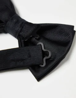 Ties*DESIGN Bow Tie And Braces Set In Black