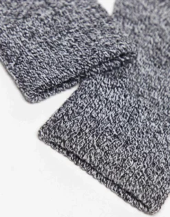 Gloves*DESIGN Fingerless Gloves In Marl Grey
