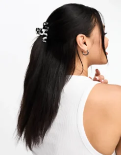 Hair Accessories*DESIGN Hair Clip Claw In Mono Resin Multi