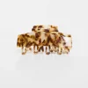 Hair Accessories*DESIGN Hair Clip Claw With Double Prongs In Pale Tort Brown