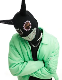 Beanies*DESIGN Halloween Balaclava In Black