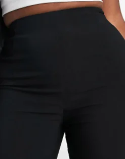 Suits & Tailoring*DESIGN Hourglass High Waist Trousers Skinny Fit In Black