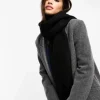 Scarves*DESIGN Knitted Scarf In Black