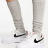 Socks & Tights*DESIGN Leg Warmer In Grey Marl Light Grey