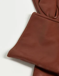 Gloves*DESIGN Long Gloves In Brown
