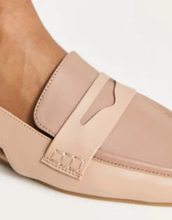 Loafers*DESIGN Manifest Slingback Loafer In Beige