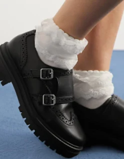 Loafers*DESIGN Manuka Monk Loafer In Black