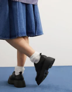 Loafers*DESIGN Mars Lace Up Loafer In Black