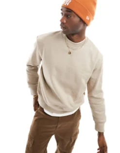Tracksuits*DESIGN Mix & Match Heavyweight Set In Beige