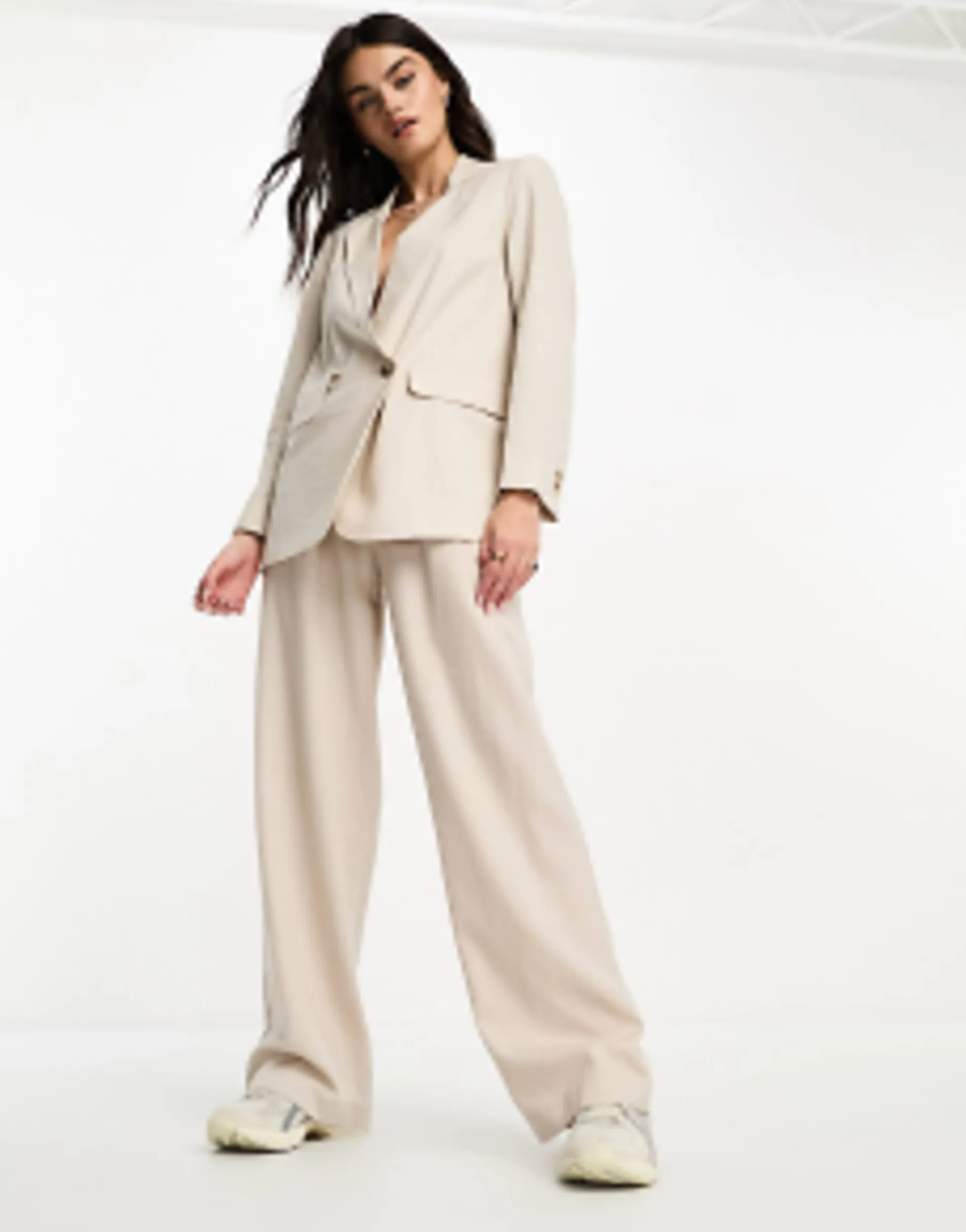 Suits & Tailoring*DESIGN Mix & Match Suit In Natural