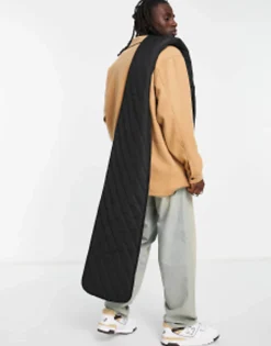 Scarves*DESIGN Padded Scarf In Black