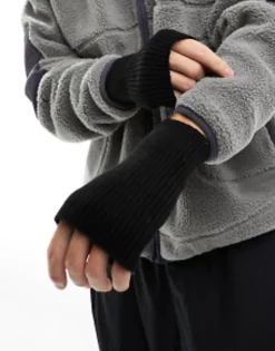 Gloves*DESIGN Palm Warmer In Black