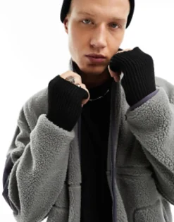 Gloves*DESIGN Palm Warmer In Black